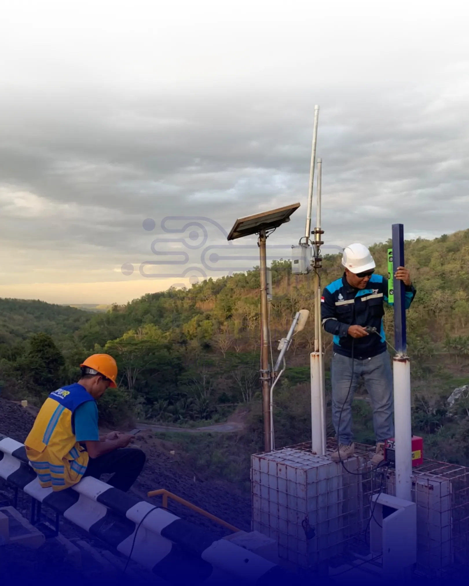 Sistem Monitoring Strong Motion Accelerograph (SMA) Bendungan Wadaslintang